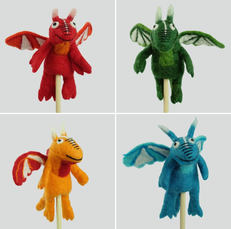 Felted Finger Puppets