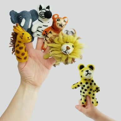 Felted Finger Puppets