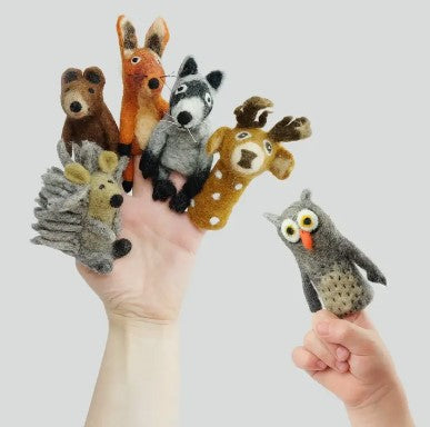 Felted Finger Puppets