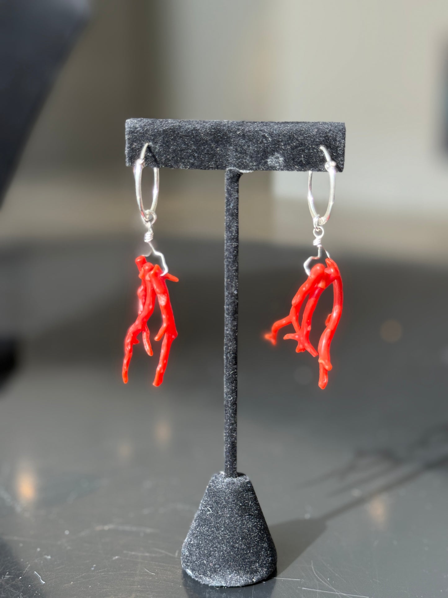 Leigh Roberts : "Coral" Earrings