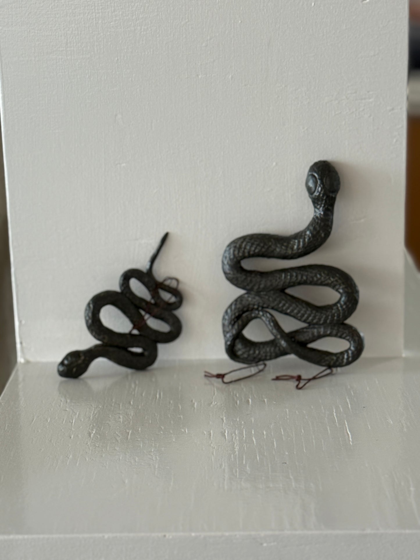 Giessow Pottery: Small Baby Snake ornament