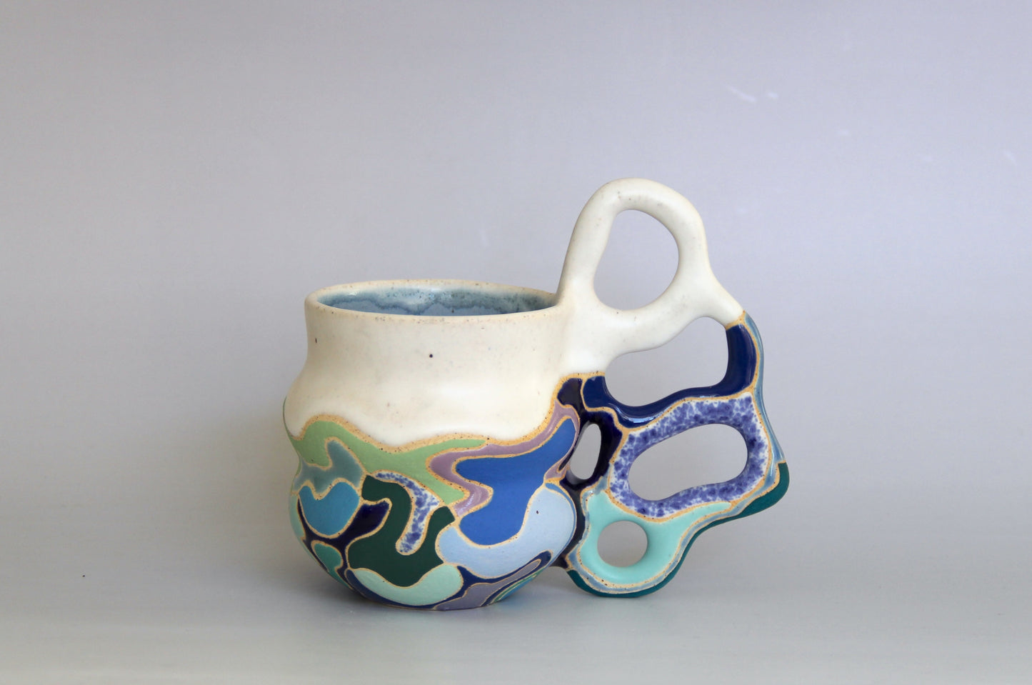 Jessica Thompson-Lee: Four Loop Handle Sculptural Mug