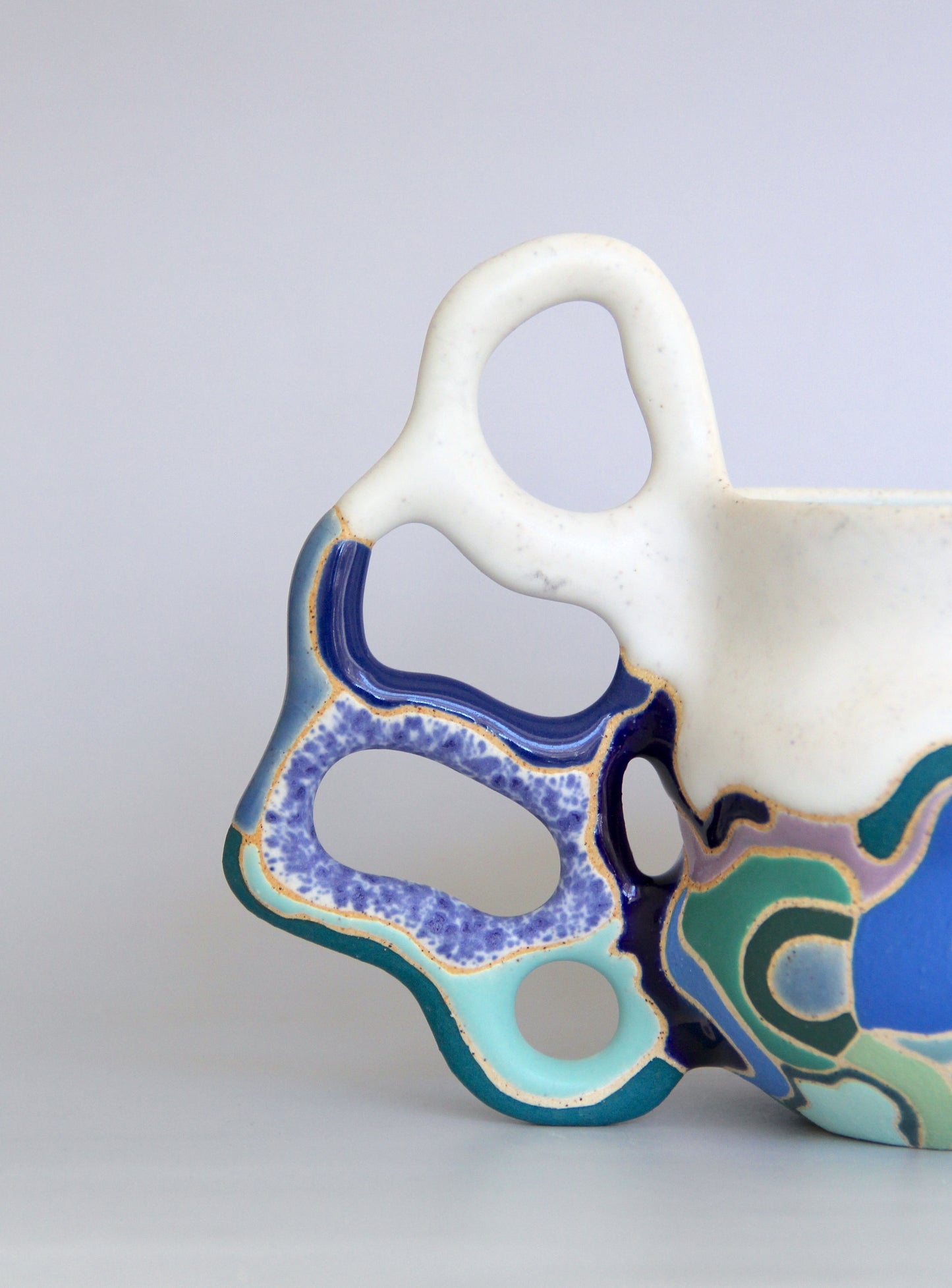 Jessica Thompson-Lee: Four Loop Handle Sculptural Mug