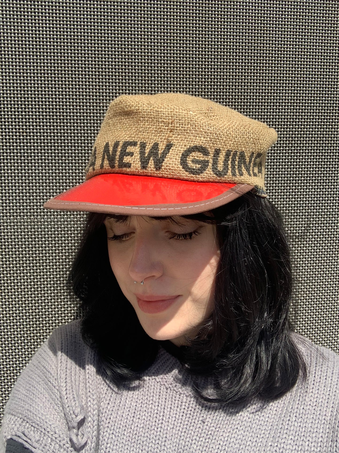Siegel Design: Burlap Painter's Caps