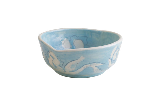 Elaine Unell: Ceramic Blue Bowl