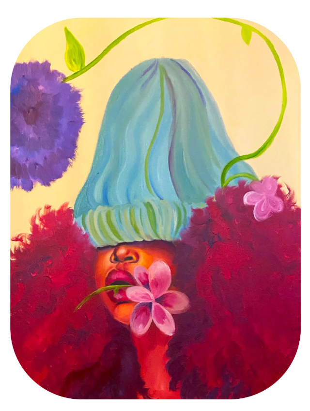 "Come Back As A Flower" print by S. Monet