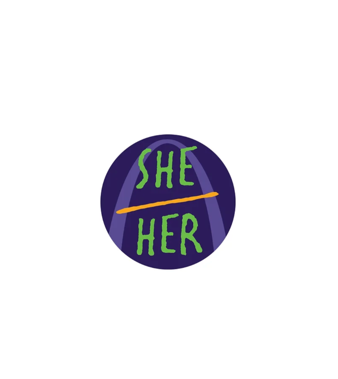 Pronoun Button