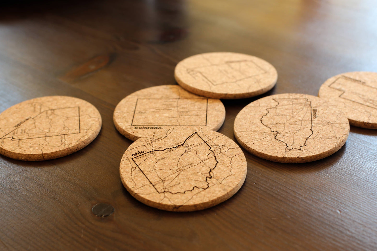Missouri Cork Coaster - Set of 2