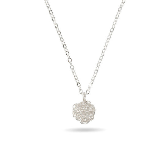Uncommon Threads: Crocheted Mini Ball Pendant