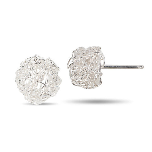 Uncommon Threads: Mini Ball Earrings