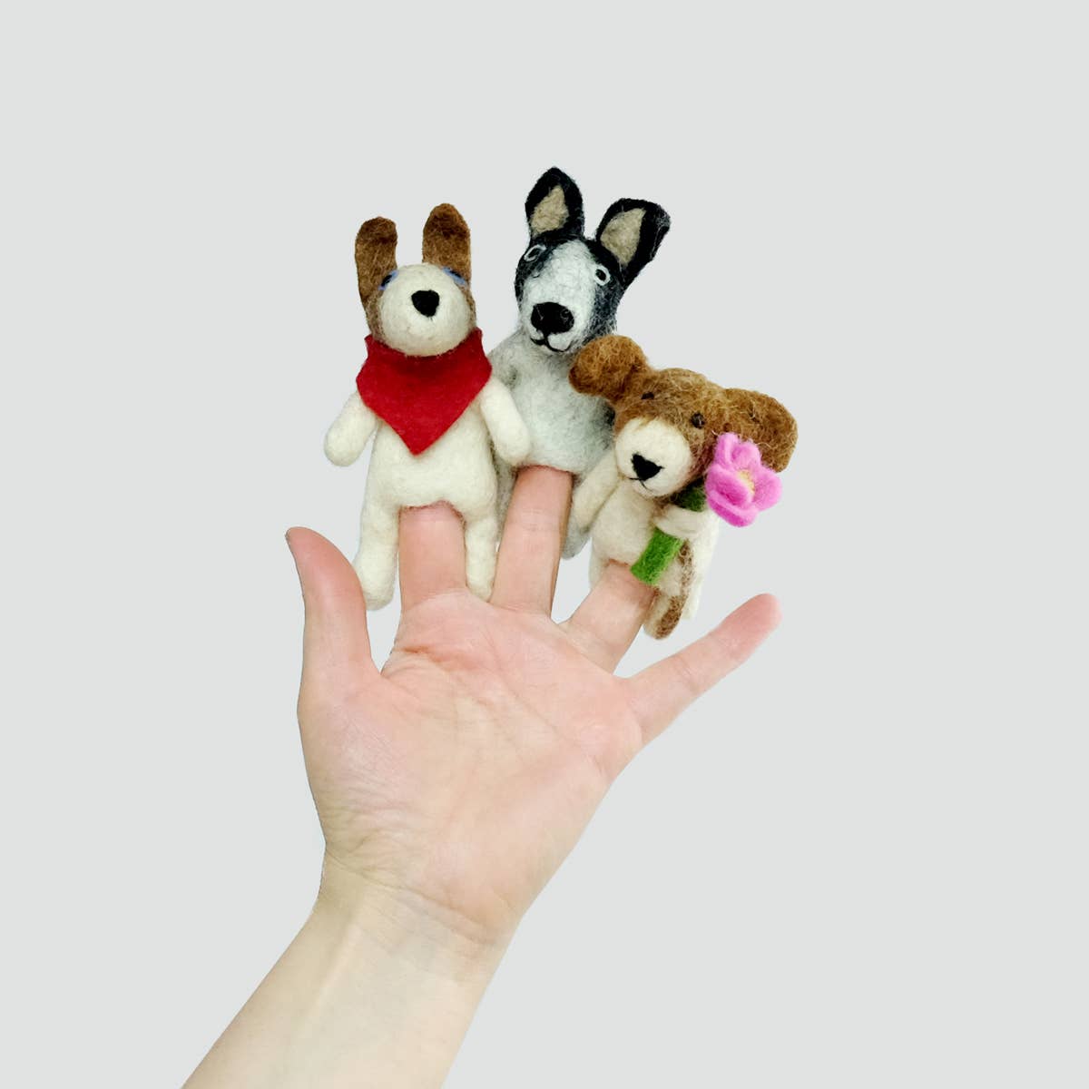 Finger Puppets - Dogs - Assorted