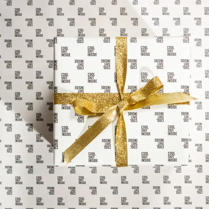 Cool Shit Inside Wrapping Paper