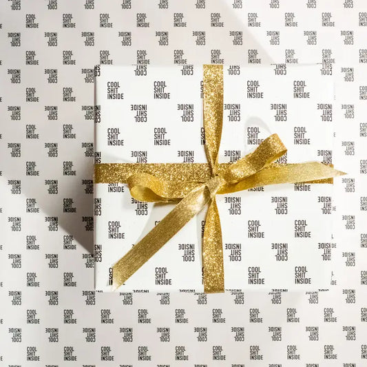 Cool Shit Inside Wrapping Paper