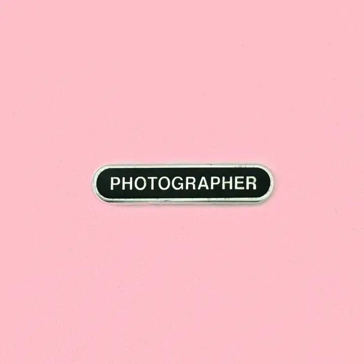 Photographer Enamel Pin
