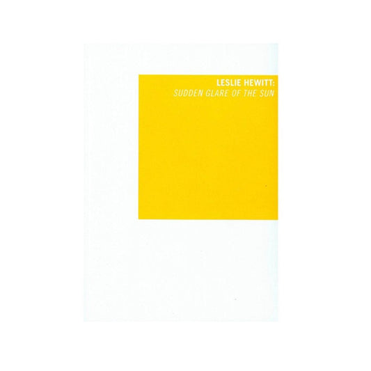 Leslie Hewitt: Sudden Glare of the Sun Catalog