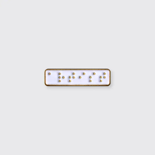 Artist Braille Pin