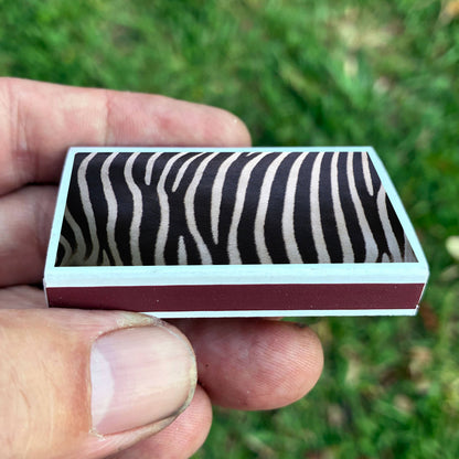 Matches • Zebra Skin Matchboxes • Home Decor for Candles