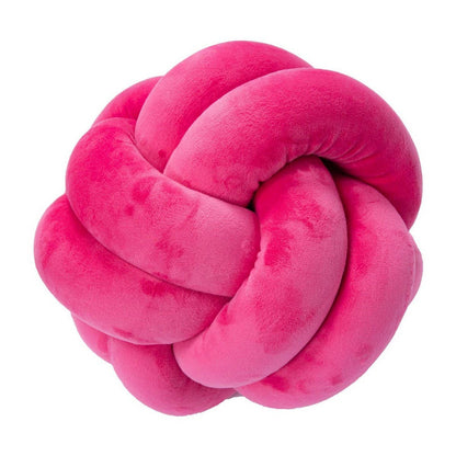 KNOT WITH TWO STRANDS OF ROPE PILLOW CUSHION_CWMM0859