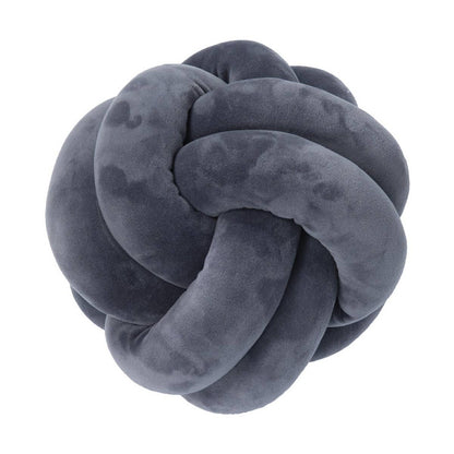 KNOT WITH TWO STRANDS OF ROPE PILLOW CUSHION_CWMM0859