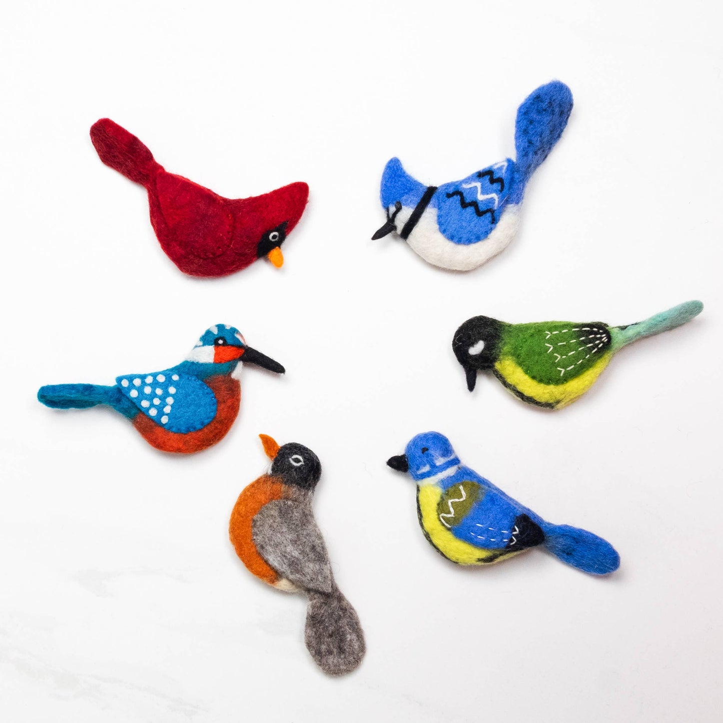 Finger Puppets - Birds - Assorted