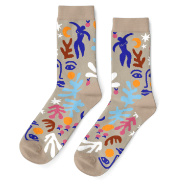 Men's Socks - Matisse - Museum Art Lover Gift