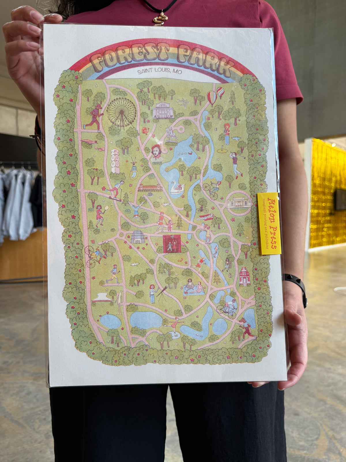 Melon Press: Forest Park Print