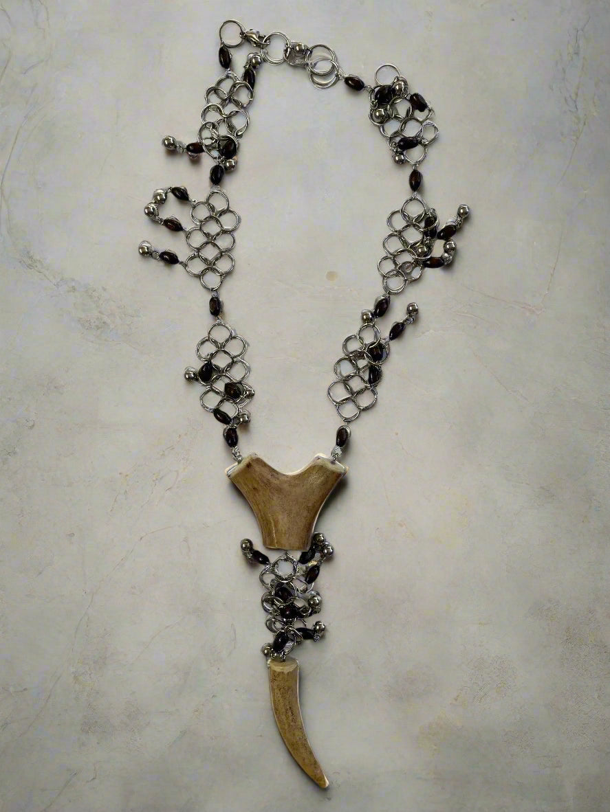 Dice Jewels - Antler Lariat Necklace