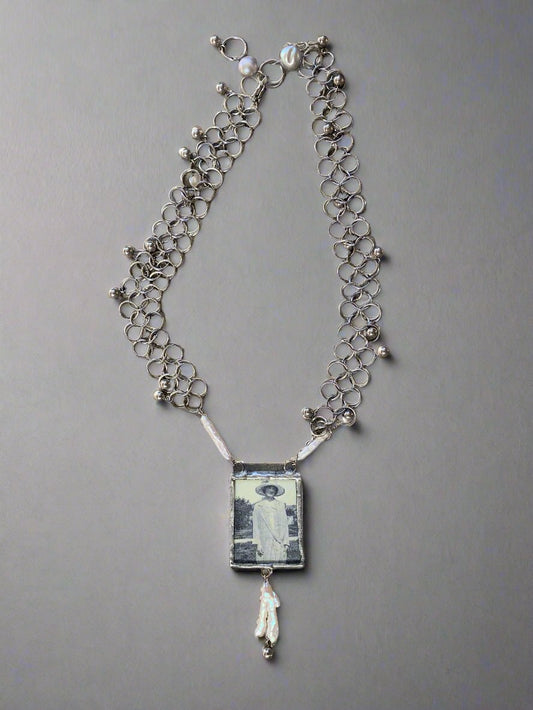 Dice Jewels - Portrait Necklace