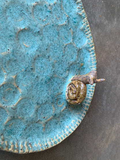 Giessow Pottery: Large Snail Plates