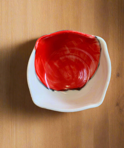 Elaine Unell: Ceramic Apple Bowl