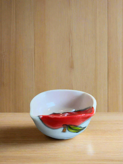 Elaine Unell: Ceramic Apple Bowl