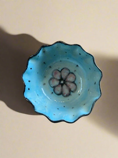 Elaine Unell: Ceramic Flower Bowl