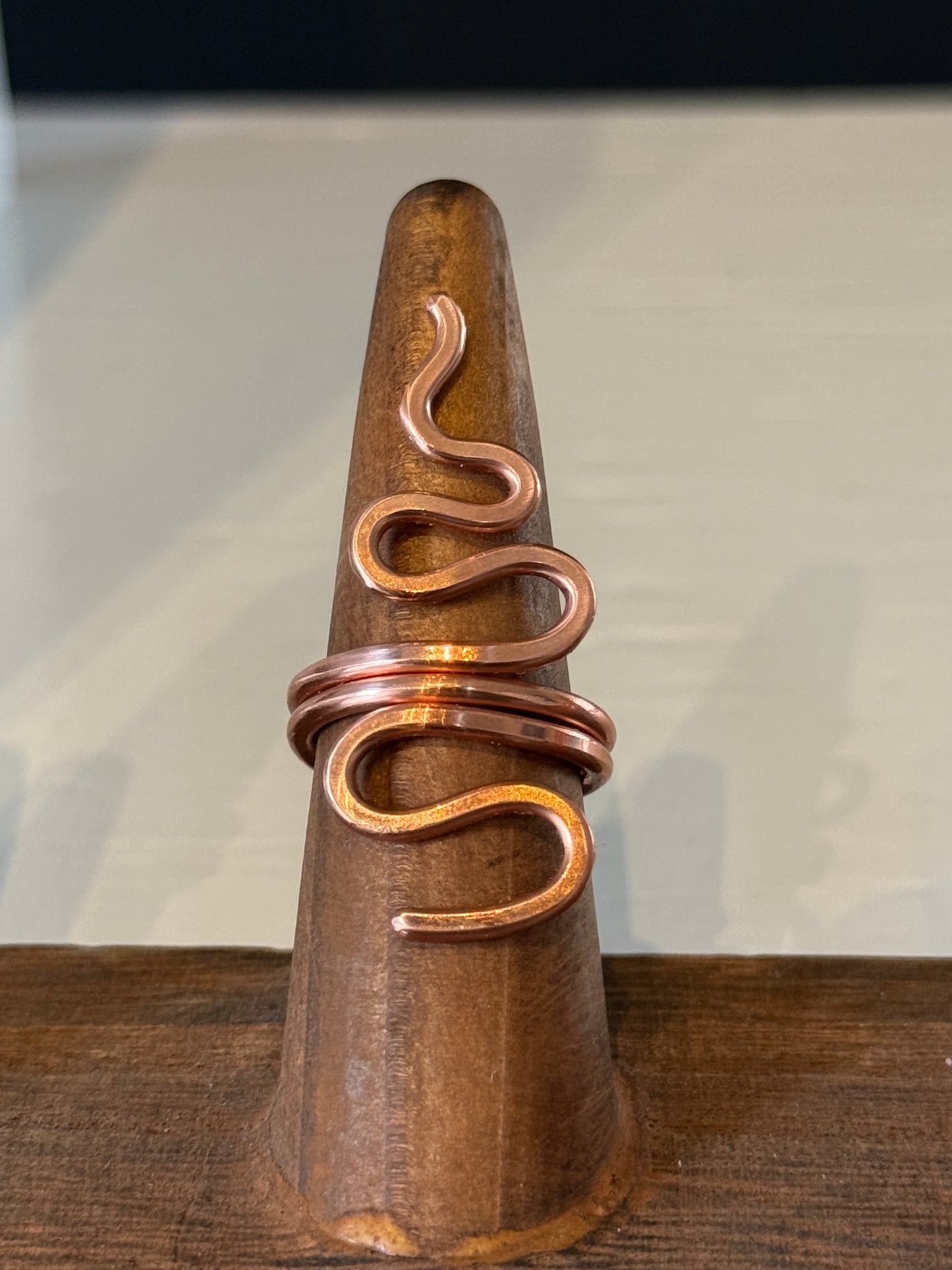 Earth Angel Heals: Copper S Ring