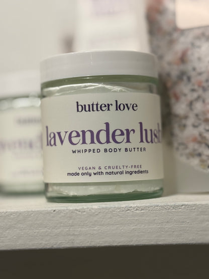 Butter Love: Lavender Lush Body Butter (4oz)