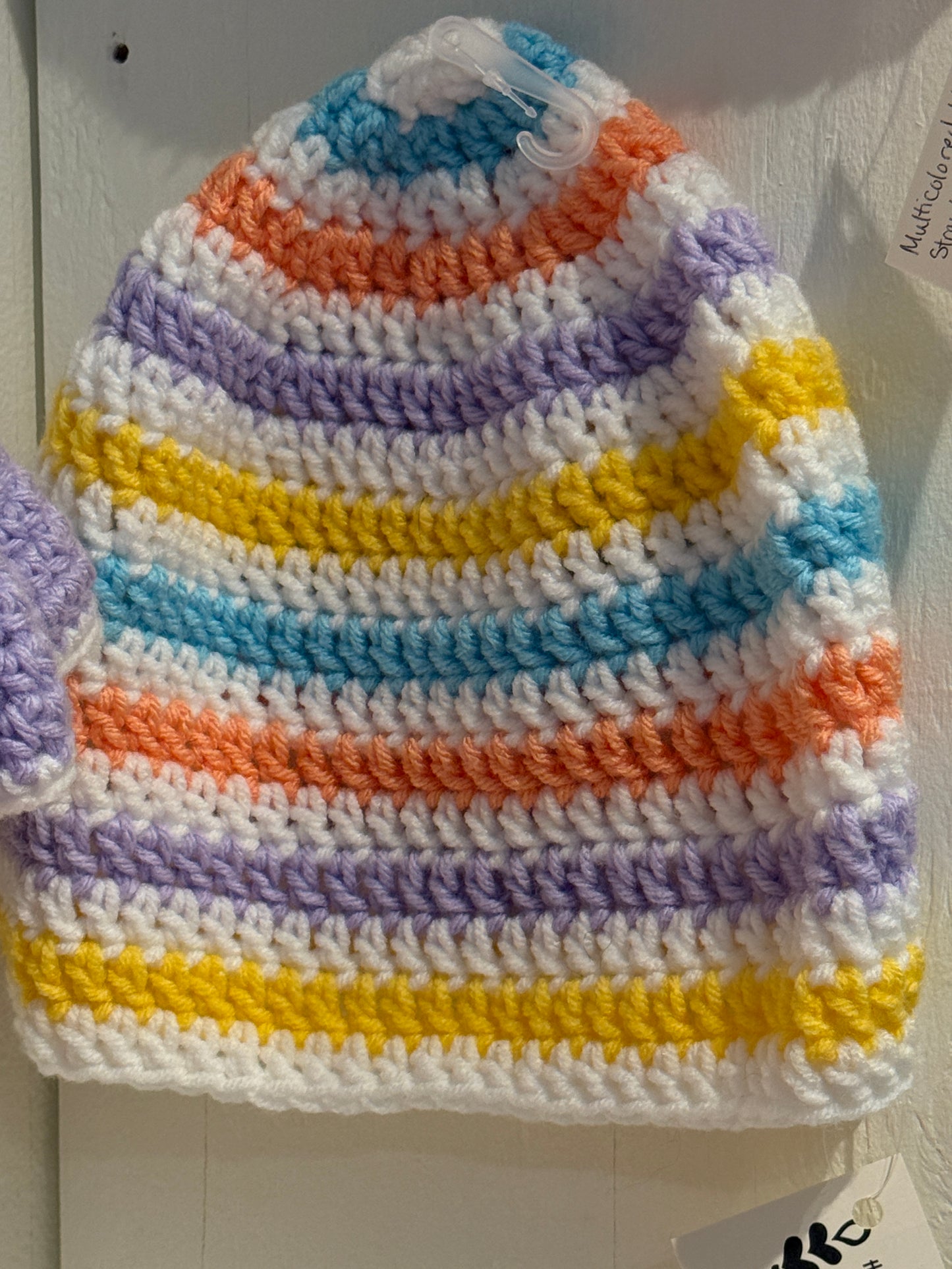 HANDMADE DEE TAY: Multicolored Crochet Hats