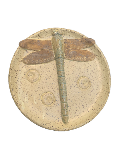 Giessow Pottery: Dragonfly Plates