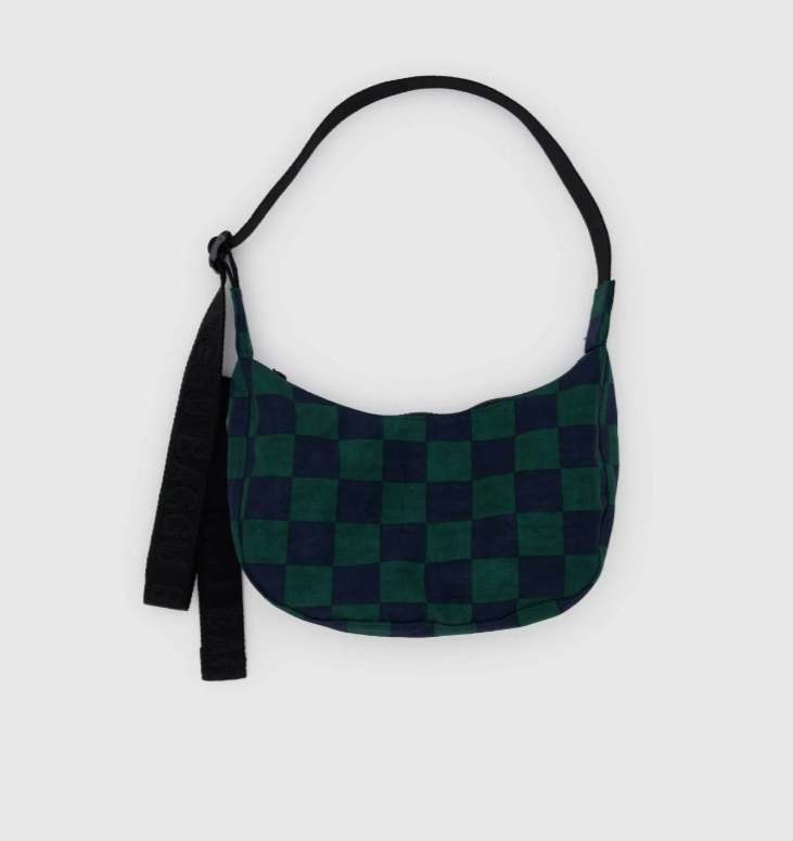 BAGGU Small Nylon Crescent Bag