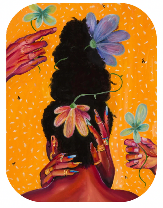 "Into the Bloom" print by S. Monet