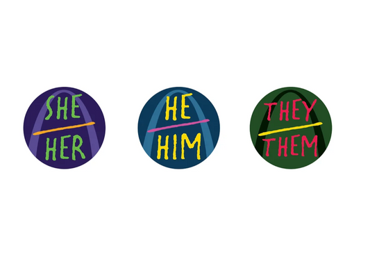 Pronoun Button