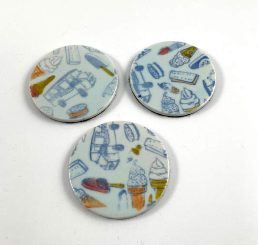 Stephanie Dukat: Ceramic Coasters