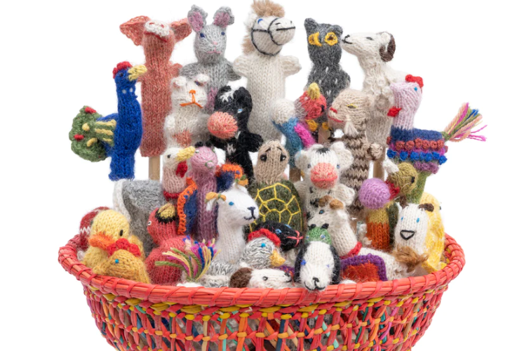 Crocheted Finger Puppets