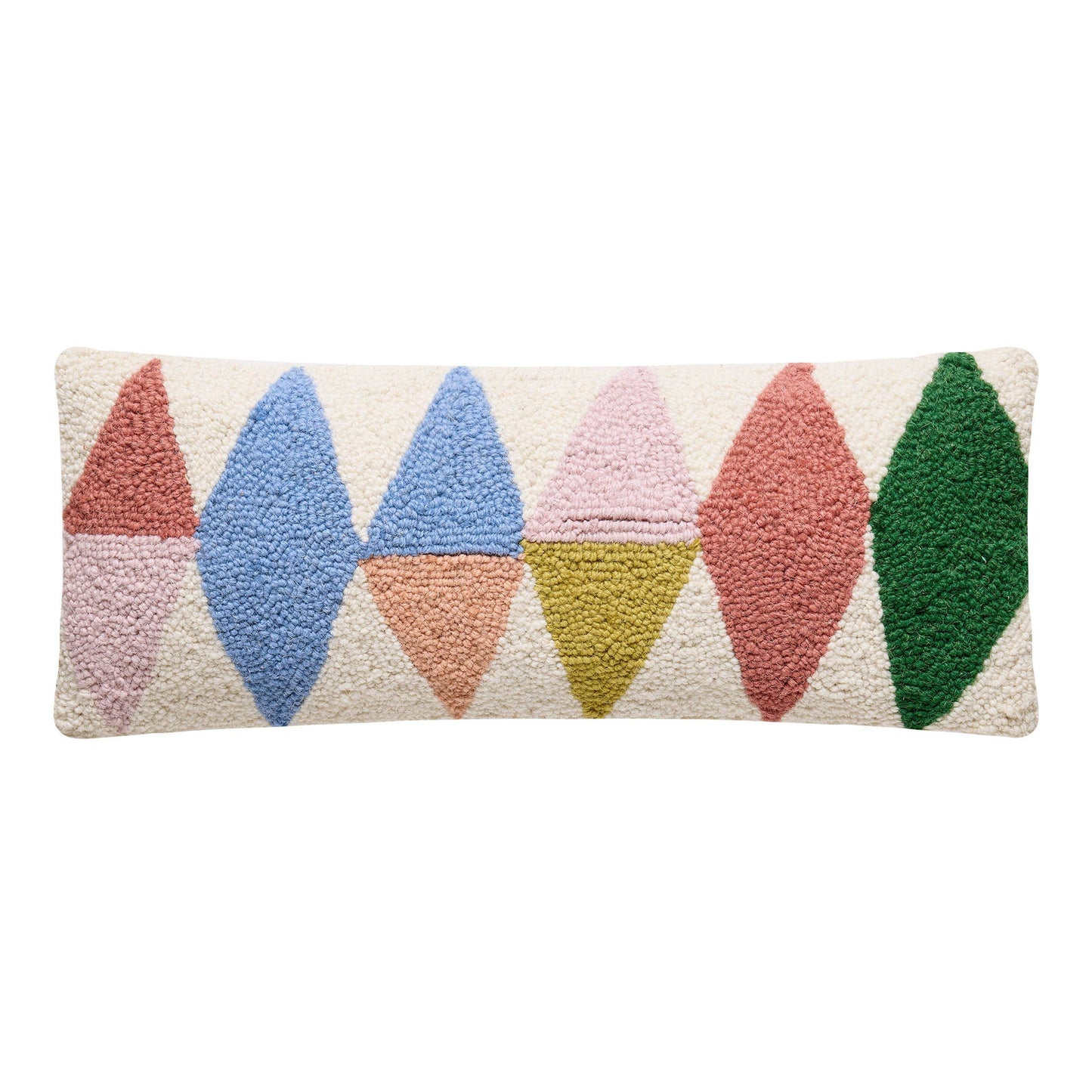 Rainbow Triangles Hook Pillow - Ampersand