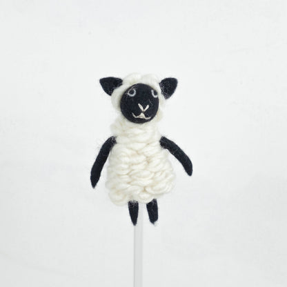 Finger Puppets - Natural Sheep -  Assorted