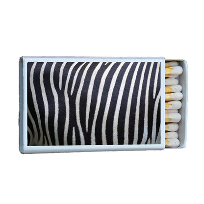 Matches • Zebra Skin Matchboxes • Home Decor for Candles