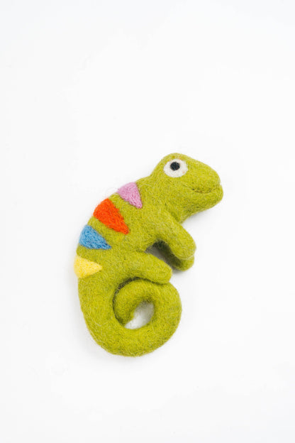 Chameleon Finger Puppet