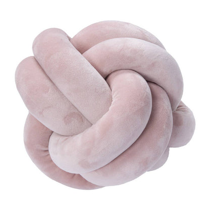KNOT WITH TWO STRANDS OF ROPE PILLOW CUSHION_CWMM0859