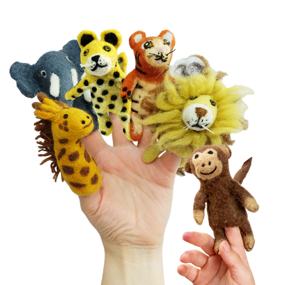 Finger Puppets - Jungle Jamboree