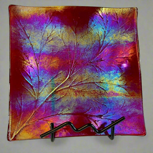 Nina Miller: Red Luminescent Branch Bowl