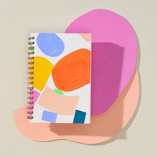 Moglea Painted Notebook