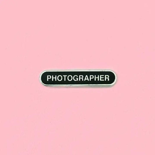 Photographer Enamel Pin